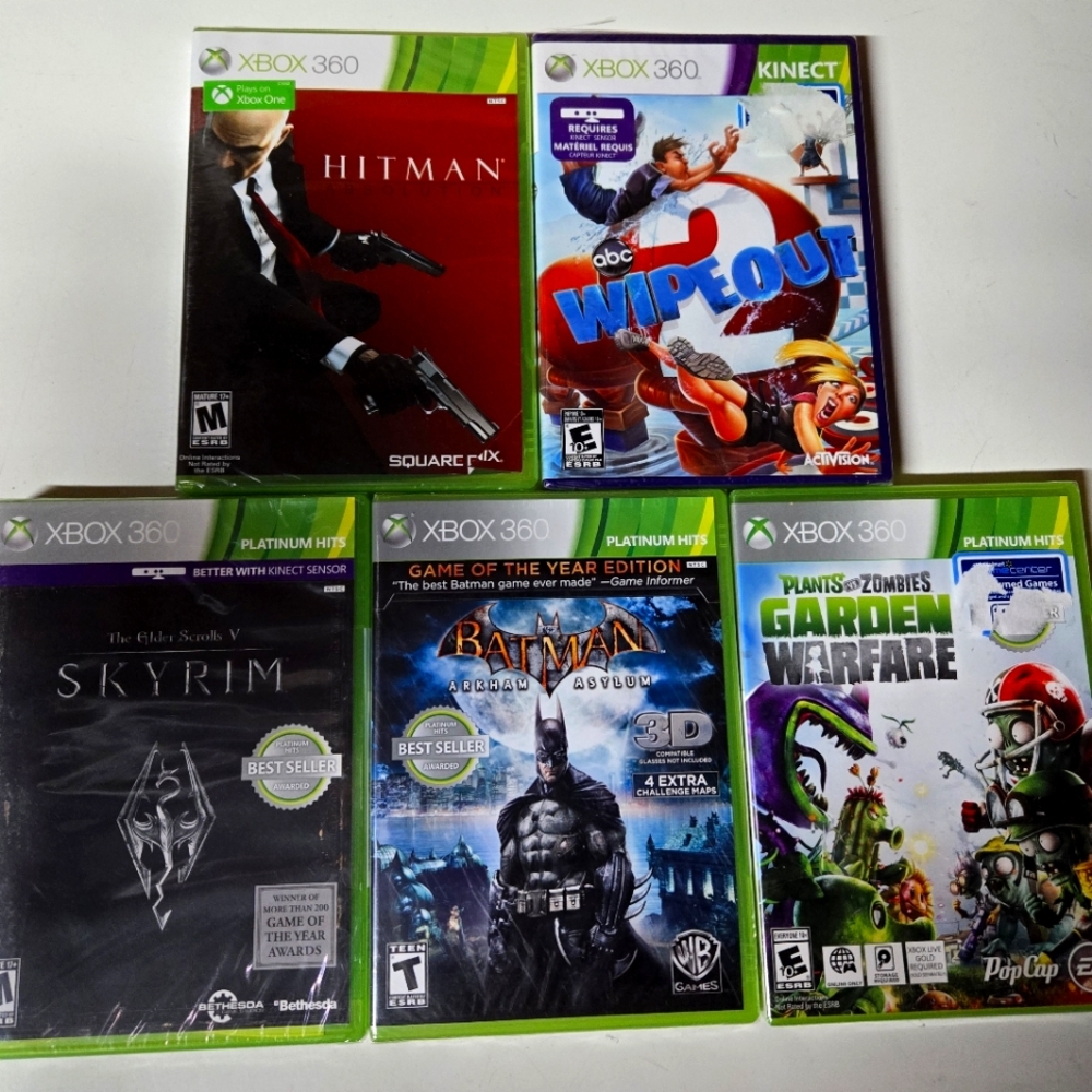 XBOX 360 Games (5) NEW